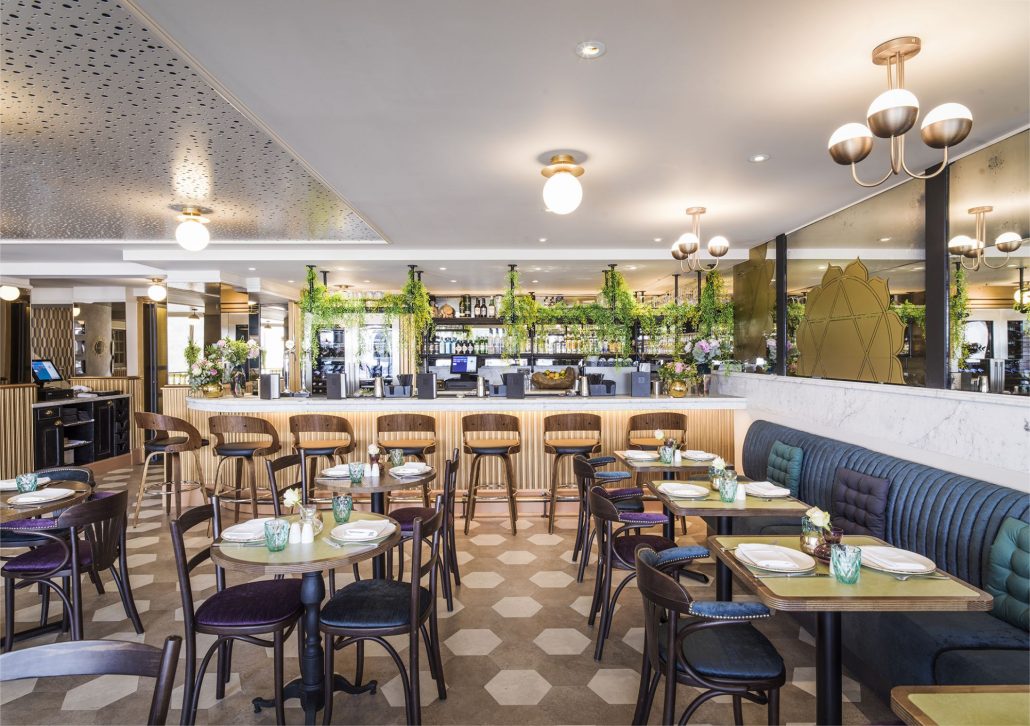 Chakra Restaurant | Interior Design, Kensington | London | Shalini Misra